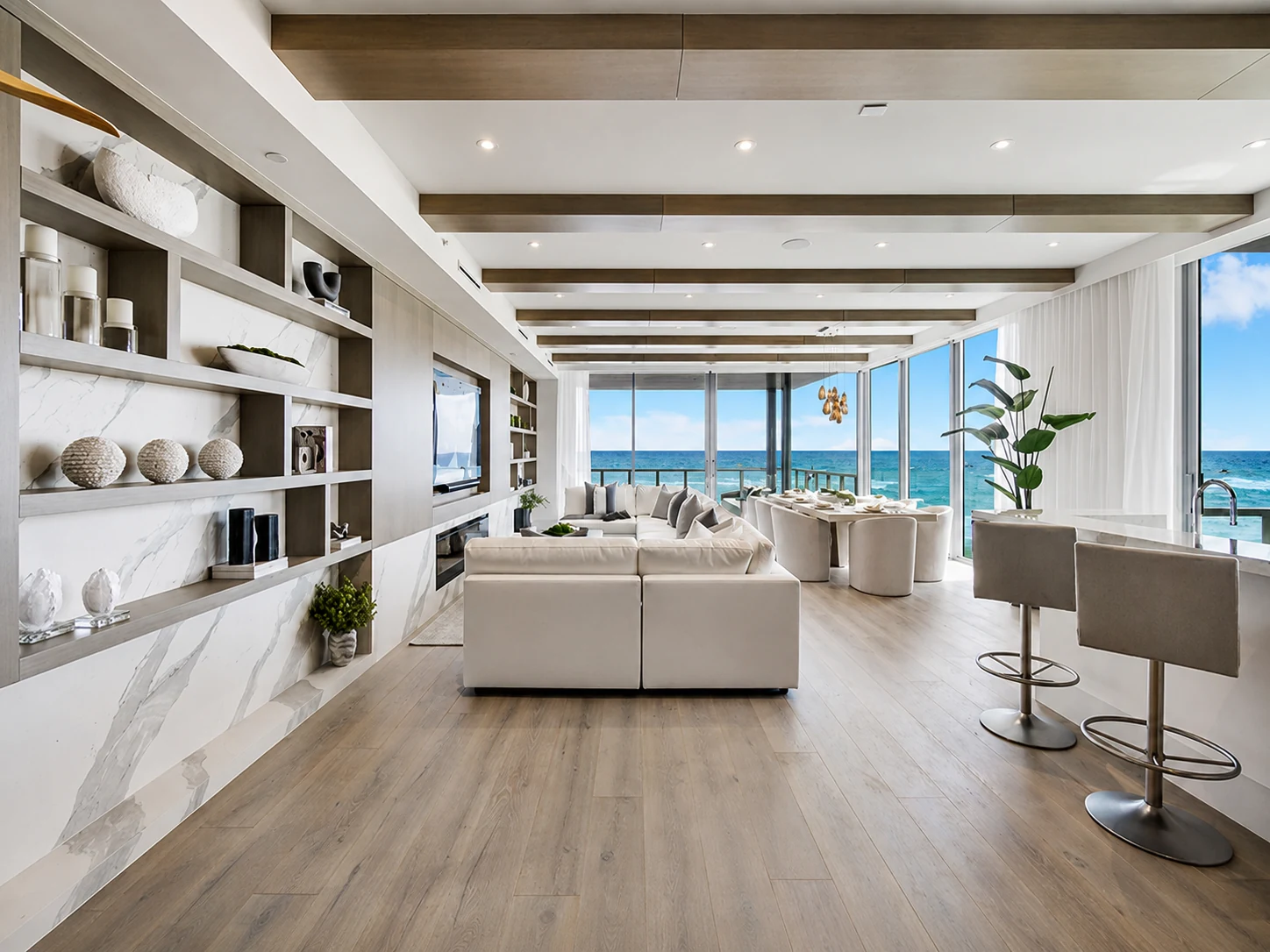 Delray Beach House living room